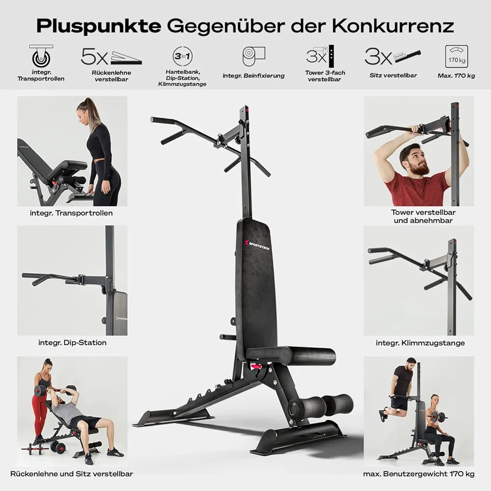 3 in 1 Multifunctional Weight Bench.