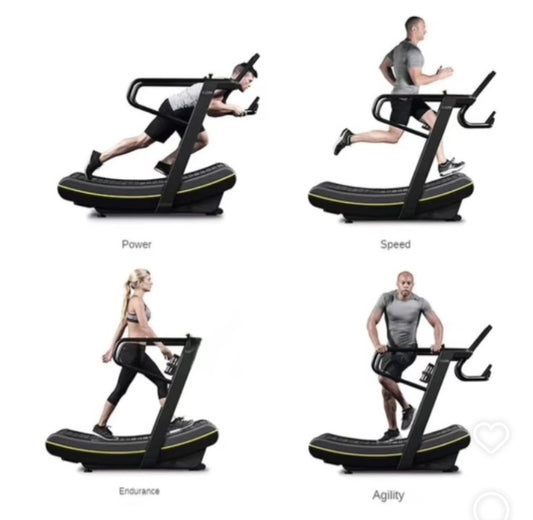 Commercial Manual Curved Treadmill