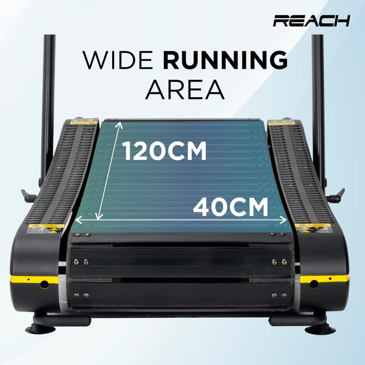 Home Use Curved Manual Treadmill - Natural Running Experience.